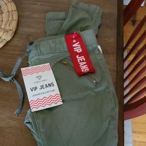 Via Jeans green joggers